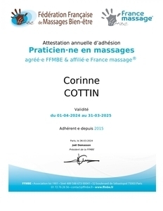 COTTIN CORINNE Montfort-l'Amaury, Réflexologie plantaire